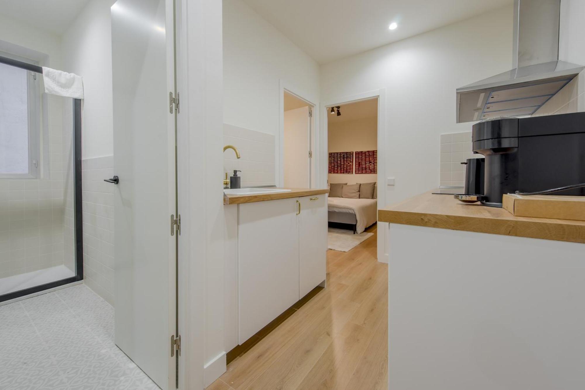 Cozy Apt Para 6Pax A Escasos Metros Del Retiro - Madrid E1 Bagian luar foto