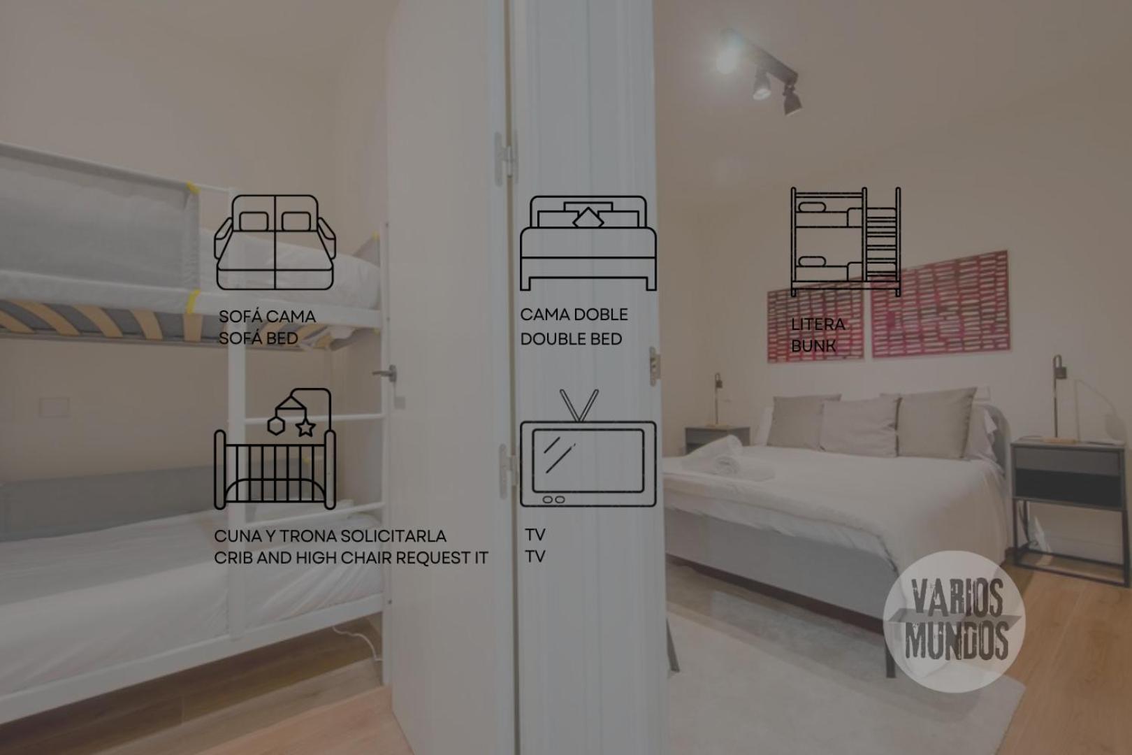 Cozy Apt Para 6Pax A Escasos Metros Del Retiro - Madrid E1 Bagian luar foto