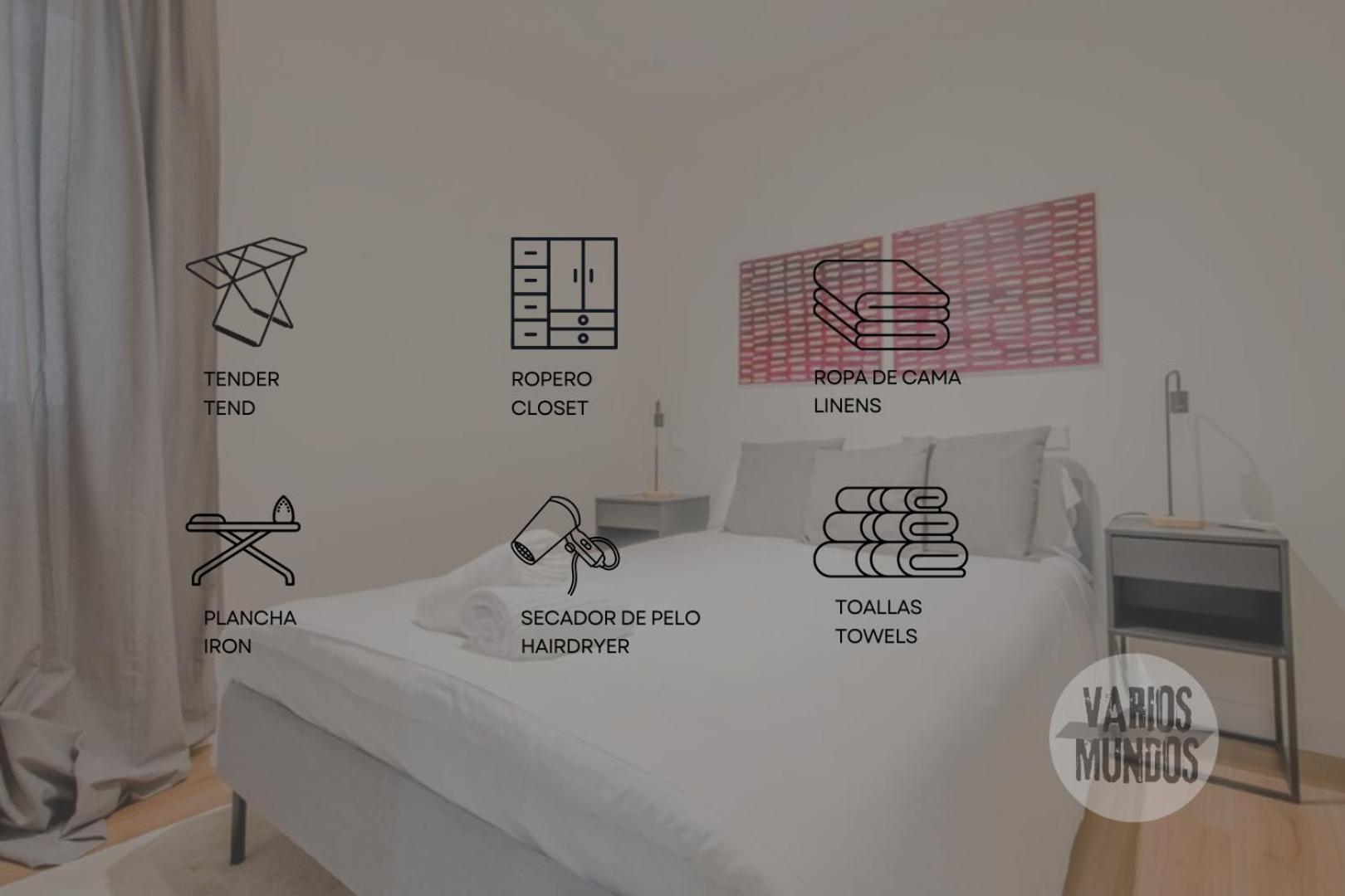 Cozy Apt Para 6Pax A Escasos Metros Del Retiro - Madrid E1 Bagian luar foto